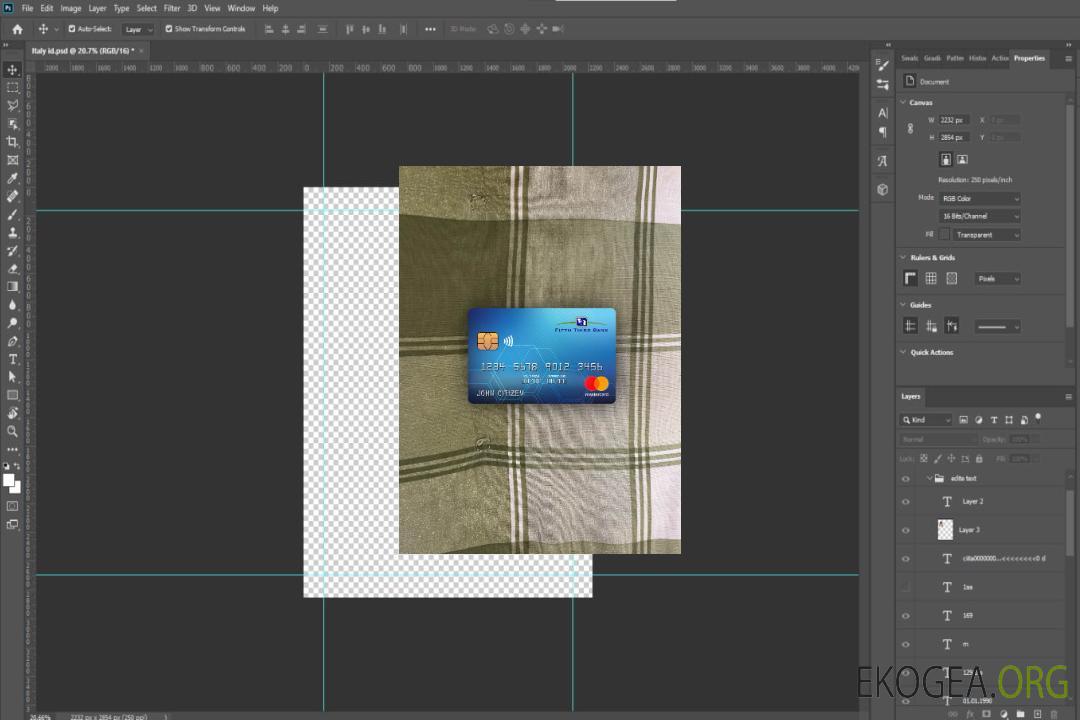 USA Fifth Third Bank mastercard photolook recto template USA Fifth Third Bank mastercard photolook recto template
